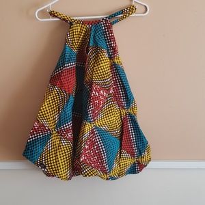 African print top